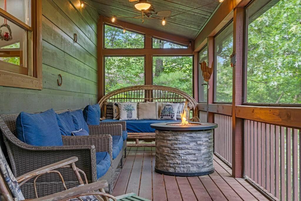 Lakeside Retreat Hot Tub Fishing Hiking Ellijay Kültér fotó