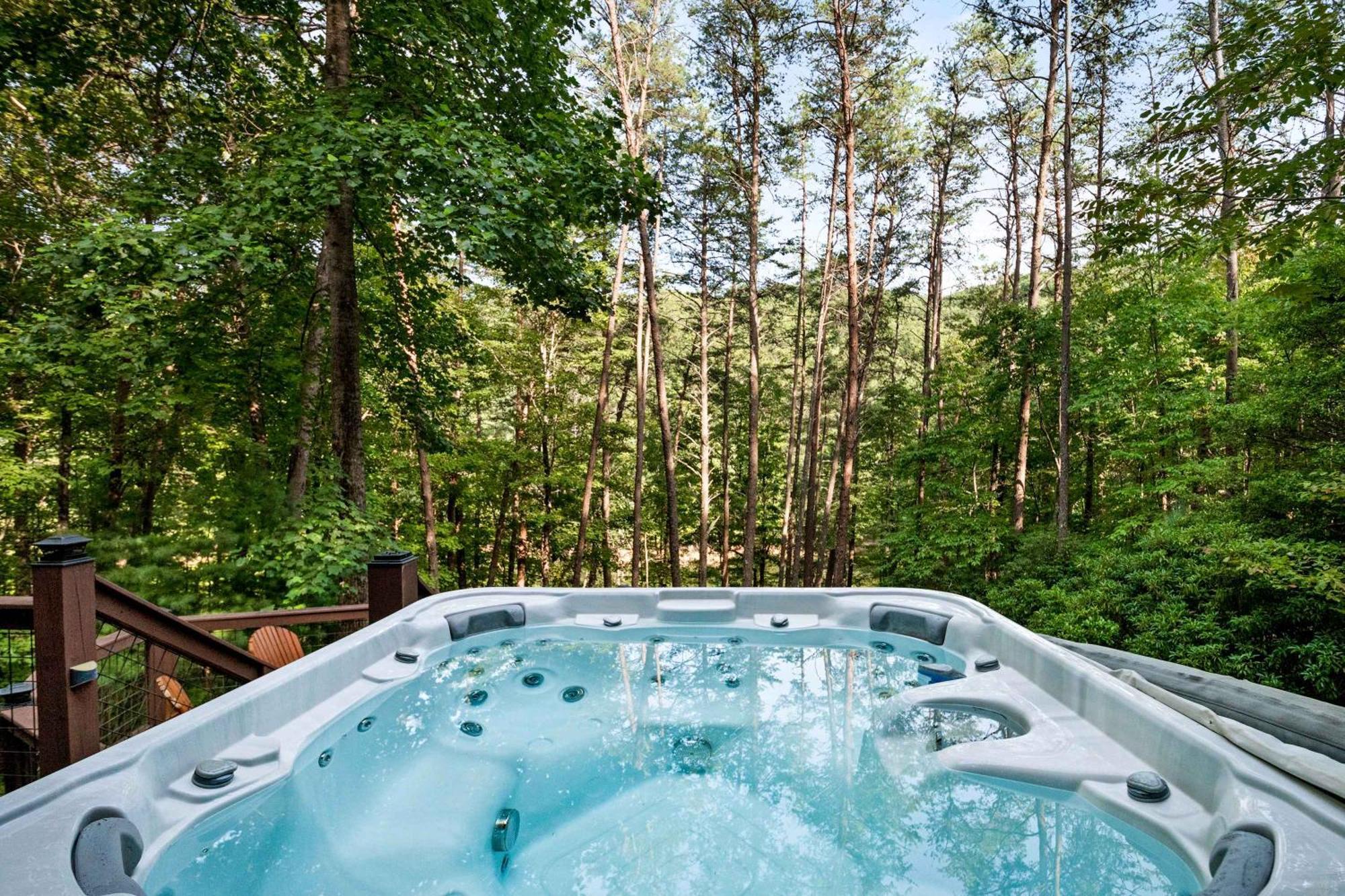Lakeside Retreat Hot Tub Fishing Hiking Ellijay Kültér fotó